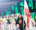 Meet Iran's first female flagbearer