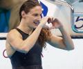 Hungary's Hosszu claims second gold; wins 100m backstroke