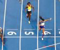 Miller dives over line to deny Felix 400m gold in photo finish