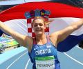 Croatia's Sandra Perkovic bags gold in women's discus