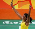 Highlights of Day 13: Sindhu shines before Narsingh ban dampens spirits