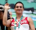 Barred from Games, Russia's Isinbayeva to join IOC athletes' body