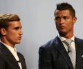 Ronaldo says Griezmann deserved Best Player in Europe award