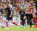 La Liga: Rakitic header earns Barca victory in Bilbao