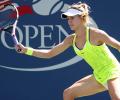 Neon yellow outfits turn heads at US Open