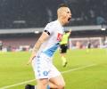 Euro football: Napoli rediscover scoring touch; Bayern back on top