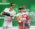 Will Ferrari's Vettel replace Rosberg at Mercedes?