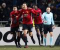 PHOTOS: Mkhitaryan sparkles as United reach Europa last 32