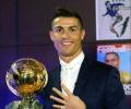 Ronaldo's golden year rewarded with fourth Ballon d'Or