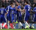 High-flying Chelsea keep focus, United still hopeful of EPL title