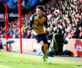 Arsenal back in EPL title race with win at Bournemouth