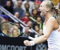 Fed Cup: Dutch shock Russia to semis; Czechs, Swiss through