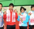 SAG, Day 3: 14 out of 16 gold for wrestlers; India sweep wushu, cycling medals