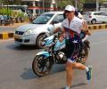 Marathon Man on his Spirit of India run