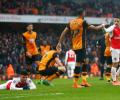 FA Cup: Hull City frustrate holders Arsenal