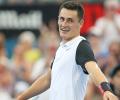 Brisbane International: Tomic proving to be giant killer at 'home'