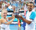 Tennis 'bad boy' Kyrgios helps Australia to win Hopman Cup