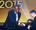 PHOTOS: Messi 'grateful to football, fans and family' on claiming fifth Ballon d'Or