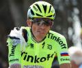 Contador crashes in Tour de France first stage