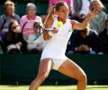 Cibulkova on a roll, while Bouchard loses her cool