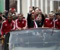 Wales welcomed home by hundreds of thousands of fans