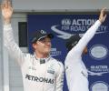 Hungarian Grand Prix: Rosberg snatches pole from Hamilton