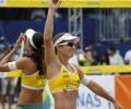 Brazil hope to kick sand in US face