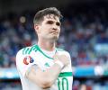 Soccer: Northern Irish striker Lafferty charged for betting