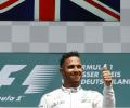 F1: Hamilton powers to victory in German Grand Prix