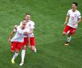 Euro: Milik powers Poland to win over Northern Ireland