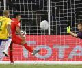 Copa America: Controversial Peru goal knocks Brazil out in group stage