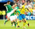 Euro: Clark own goal hands Sweden lucky draw vs Ireland