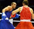 Boxer Vikas through to quarters, closes in on Olympic berth