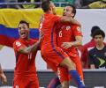 Copa America: Chile beat Colombia to set up final against Argentina