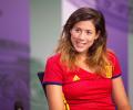 Without Rafa, Muguruza flies Wimbledon flag for Spain