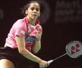 Malaysia Open: Sindhu, Saina crash out in first round