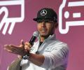 Russian Grand Prix: Hamilton fastest in practice, Vettel stops