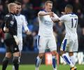 EPL PHOTOS: Leicester surge on towards title; Chelsea halt West Ham