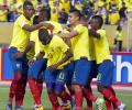 World Cup qualifiers: Late goals rescue Ecuador; Colombia