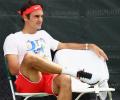 Revealed! How Federer suffered knee injury while running a bath