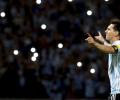 PHOTOS, WC qualifiers: Messi scores 50th Argentina goal; Alves rescues Brazil