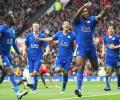 EPL: Leicester champagne on ice, City crash at Southampton