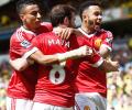 EPL PIX: Man Utd win; Sunderland boost survival hopes