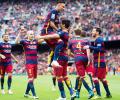 La Liga PIX: Barca thrash Espanyol, one win away from title