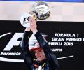 Spanish Grand Prix: Verstappen makes F1 history; Mercedes crash out