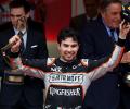 Perez gives Force India 4th podium finish