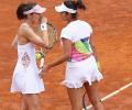 Mirza-Hingis lose chance to complete 'Santina Slam'