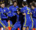 PHOTOS: Rostov stun Bayern, PSG denies Arsenal top spot