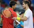 Shanghai Masters: Djokovic survives Zverev scare, Murray cruises