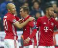 Champions League PIX: Bayern crush PSV; PSG down Basel